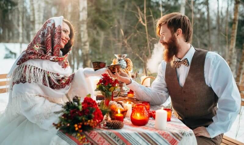 Зимние свадебные обряды и традиции