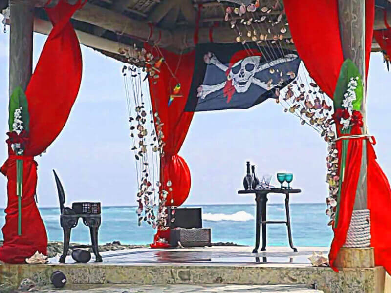 пиратский стиль свадьбы